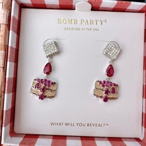 Bomb Party Market Fresh Earrings- Just Add Butter